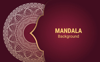 Mandala zarif arka plan
