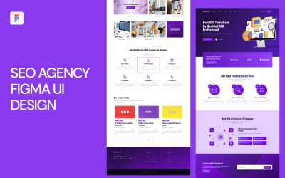 SEO Agency Figma UI Template