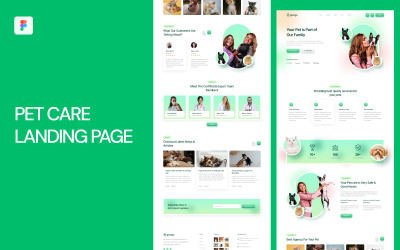 Zielseitenvorlage für die Tierpflege