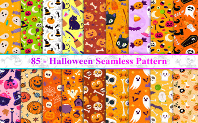 Halloween Seamless Pattern, Halloween Pattern