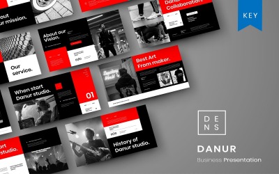 Danur – Business Keynote sablon