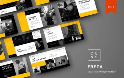 Freza – бізнес-шаблон PowerPoint