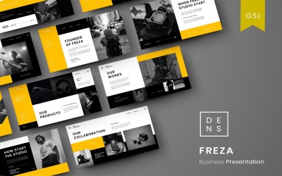 Freza – üzleti Google diasablon