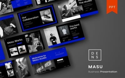 Masu – Business-PowerPoint-Vorlage