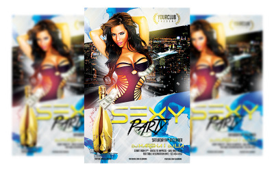 Sexy Night Party Flyer Template