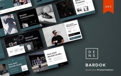 Bardok – PowerPoint-mall för företag