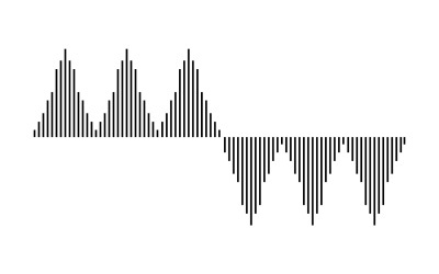 Equalizer Wave Music Sound Logo Symbol Vector V15
