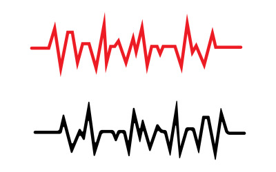 Equalizzatore Wave Music Sound Logo Symbol Vector V3