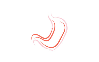 Mide Bakımı Logo Tasarımları Konsept Vektör Çizim V3