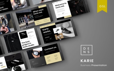 Karie - Modello di diapositiva Google aziendale