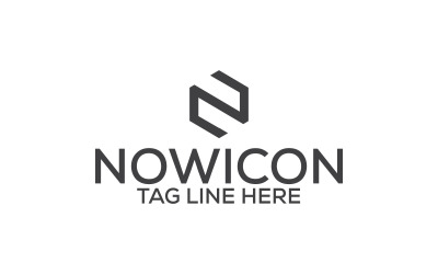 Letter N logo Design Template
