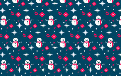 Christmas background pattern vector