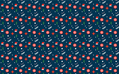Christmas pattern texture vector design