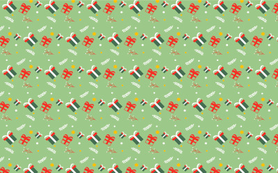 Christmas wallpaper pattern decoration