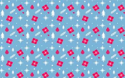 Modello ripetuto del modello di Natale