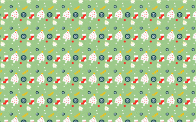 Sem costura de fundo de Natal