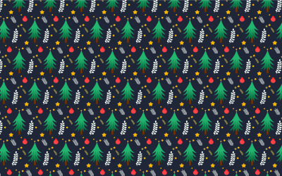 Weihnachtsmuster-Dekorationsvektor