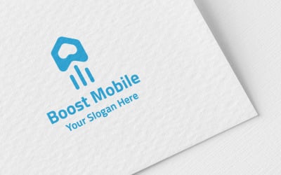 Boost Mobile - Modelo de logotipo