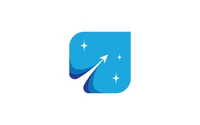 Faster Logo Template Vector Icon Illustration Design V1