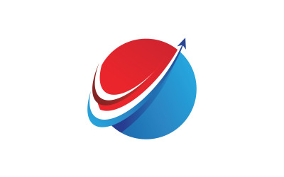Faster Logo Template Vector Icon Illustration Design V3