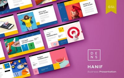 Hanif - Business Google Slide Template