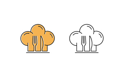 Logo restaurace S Ikonou Lžíce A Vidličky V3
