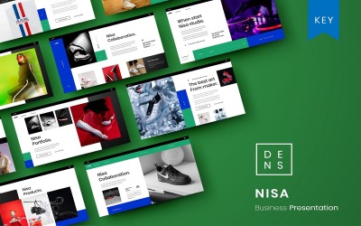 Nisa – Biznesowy szablon slajdu Google