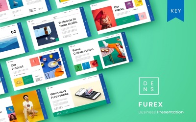 Furex – Business Keynote sablon
