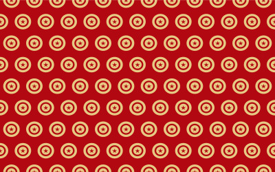 Retro style Christmas pattern design