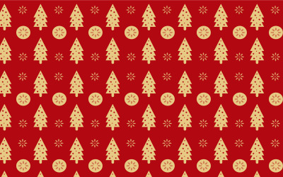 Weihnachtsmuster-Hintergrundvektor