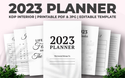 Planificateur 2023 KDP Intérieur
