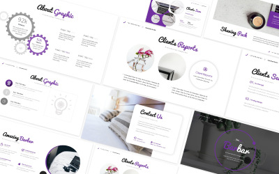 Barbar Salon Powerpoint Template