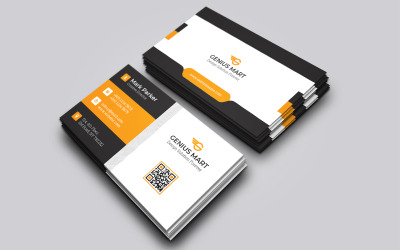 Corporate Business Card Template 128