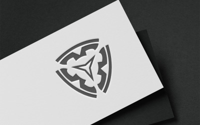 Security And Trinity Logo Design Template