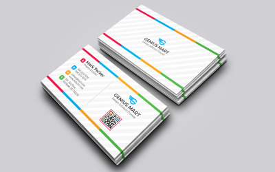 Corporate Business Card Template 130