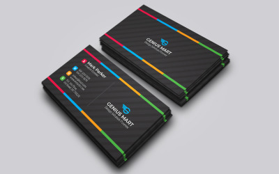 Corporate Business Card Template 132