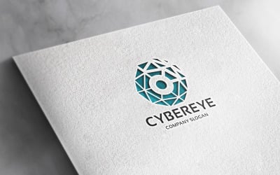Profesionální Cyber Eye Logo