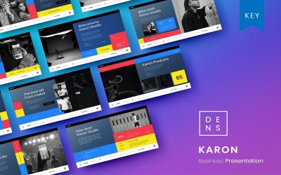 Karon – Business Keynote Template
