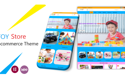 I Toy - Boutique de jouets polyvalente - WordPress WooCommerce