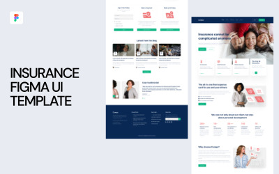 Insurance Figma UI Template