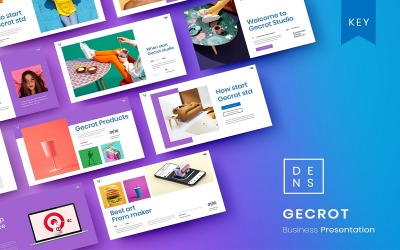 Gecrot – Business Keynote sablon