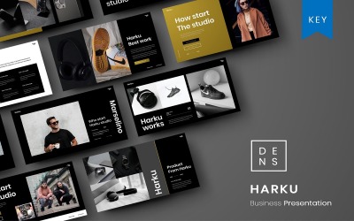 Harku – Business Keynote Template