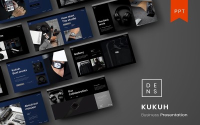 Kukuh – бізнес-шаблон PowerPoint