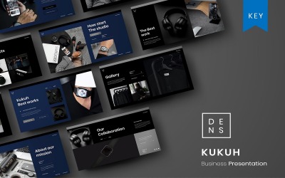 Kukuh — szablon biznesowy Keynote