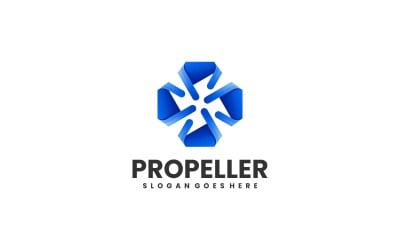 Propeller Gradiënt Logo 1
