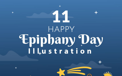 11 Happy Epiphany Day Illustration