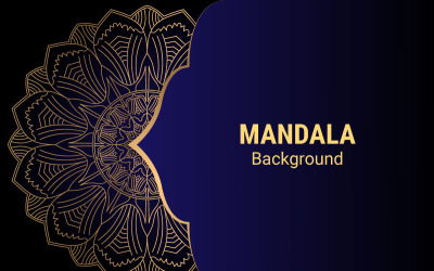 Luxus mandala háttér dísz dekoráció