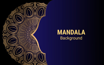 Mandala decorativo in stile Ramadan