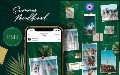 Summer Moodboard Instagram Puzzle