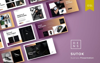 Sutok - Business Google Slide Template